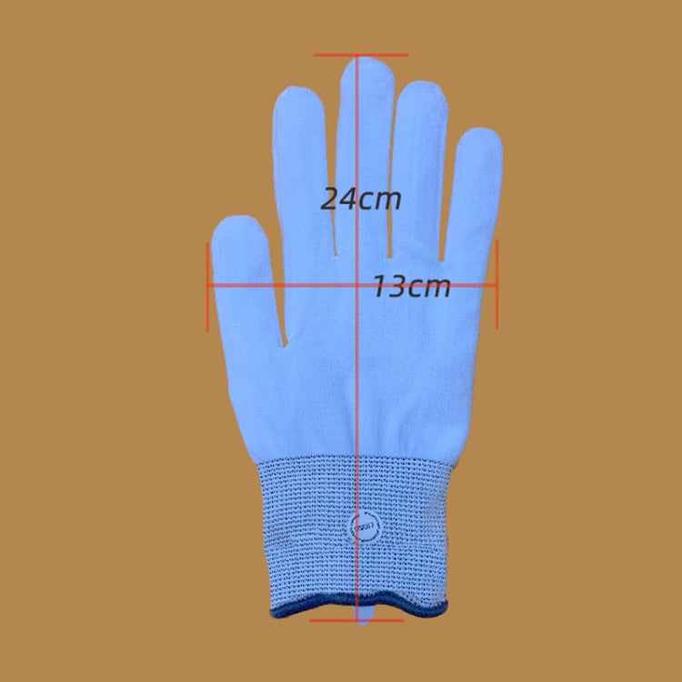 1 Pairs Hand Bones LED Glowing Gloves, XL