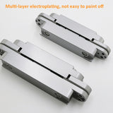 Three-Dimensional Adjustable Cross Hinge Folding Door Concealed Hinge, No. 1 Sand Silver 40kg, No. 2 Sand Silver 60kg, No. 3 Sand Silver 80kg, No. 4 Sand Silver 80kg, No. 5 Sand Silver 120kg, No. 1 Dumb Black 40kg, No. 2 Dumb Black 60kg                ...