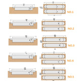 Three-Dimensional Adjustable Cross Hinge Folding Door Concealed Hinge, No. 1 Sand Silver 40kg, No. 2 Sand Silver 60kg, No. 3 Sand Silver 80kg, No. 4 Sand Silver 80kg, No. 5 Sand Silver 120kg, No. 1 Dumb Black 40kg, No. 2 Dumb Black 60kg                ...