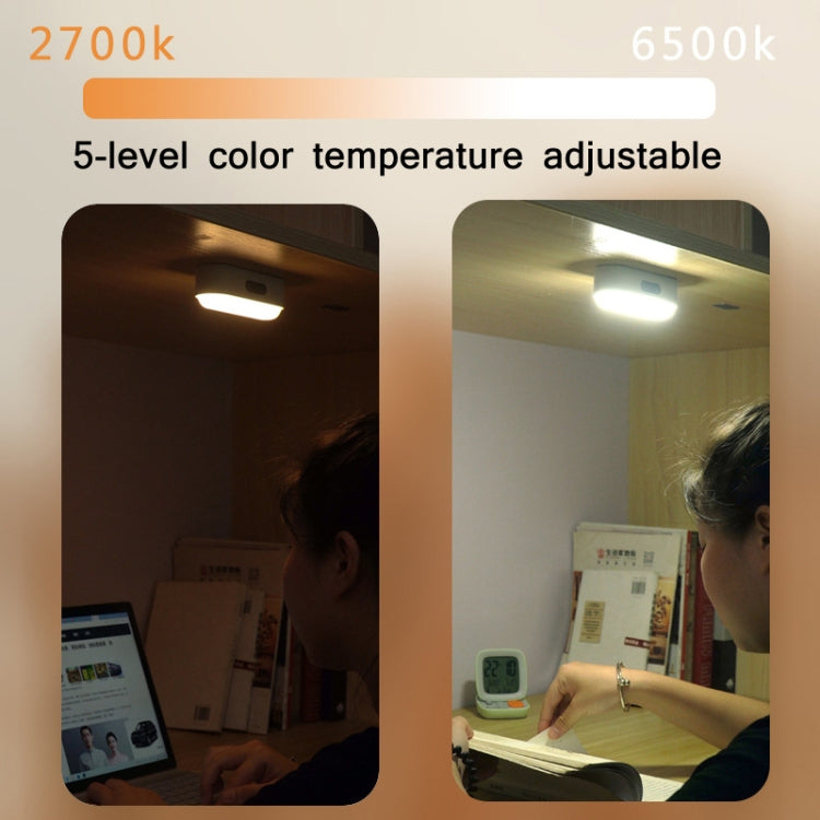 2.4W Bedroom Smart Dimming LED Night Light, Spec:, USB Power, Rechargeable-1200mAh, Rechargeable-2000mAh, Body Sensor-1200mAh