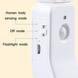 1.2W LED Intelligent Human Body Induction USB Charging Night Light, Sensor Warm Light, Sensor White Light