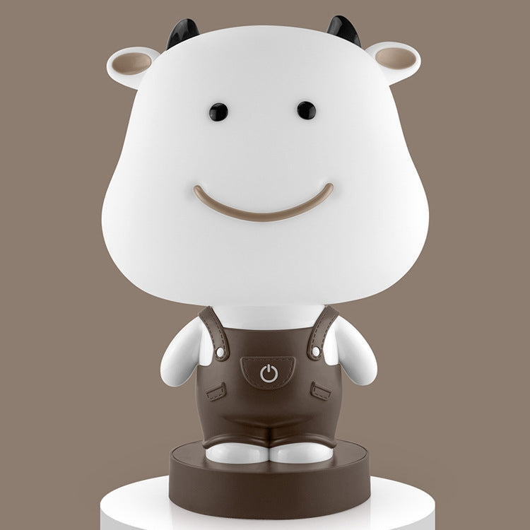 3W Cartoon Crown Pet USB Touch Control Night Light, Rabbit Pink, Rabbit Gray, Rabbit Light Blue, Bear Pink, Bear Gray, Bear Coffee, Cow Pink, Cow Coffee, Cow Green, Tiger Pink, Tiger Coffee, Tiger Green