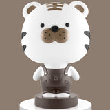 3W Cartoon Crown Pet USB Touch Control Night Light, Rabbit Pink, Rabbit Gray, Rabbit Light Blue, Bear Pink, Bear Gray, Bear Coffee, Cow Pink, Cow Coffee, Cow Green, Tiger Pink, Tiger Coffee, Tiger Green