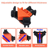 4 PCS/Set 90 Degree Woodworking Right Angle Clip, Right Angle Clip