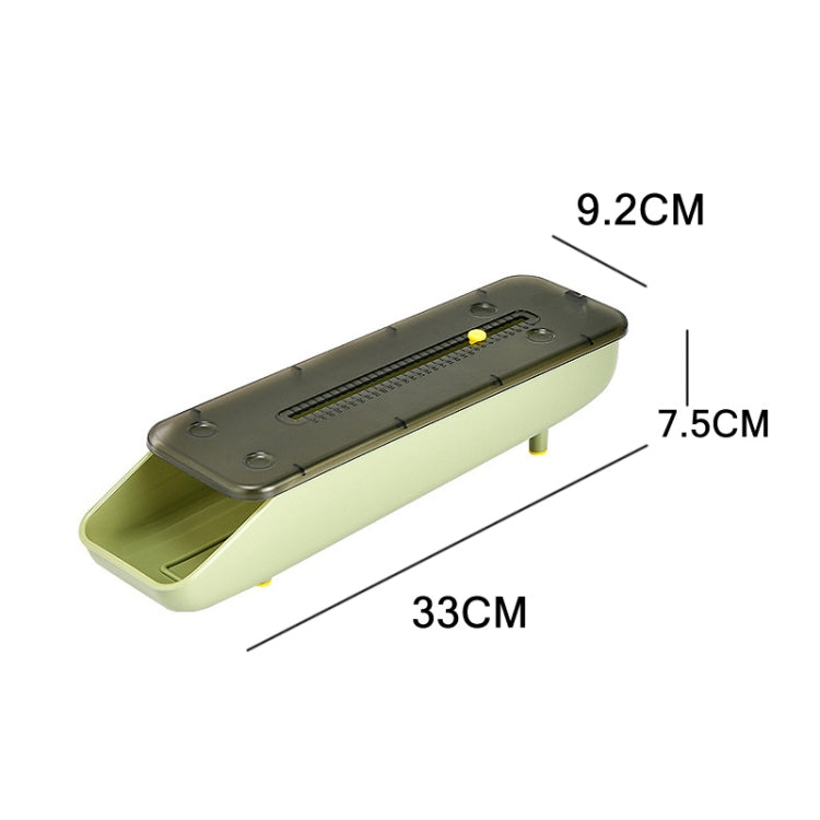 Automatically Fill The Egg Storage Box Refrigerator Fresh-Keeping Box, 1 Layers Pink, 1 Layers Green, 1 Layers Blue