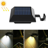 12 LED Solar Outdoor Railing Stair Square Wall Light, Black Shell-White Light, Black Shell-Warm Light, White Shell-White Light, White Shell-Warm Light Black Shell-Warm Light