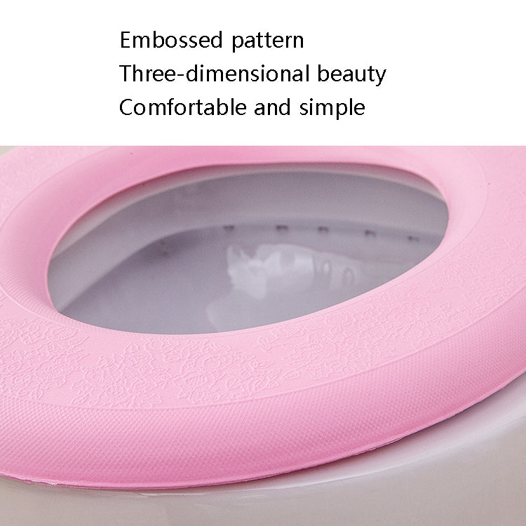 EVA Thermal Adhesive Toilet Seat Washer, Yellow, Green, Blue, Pink