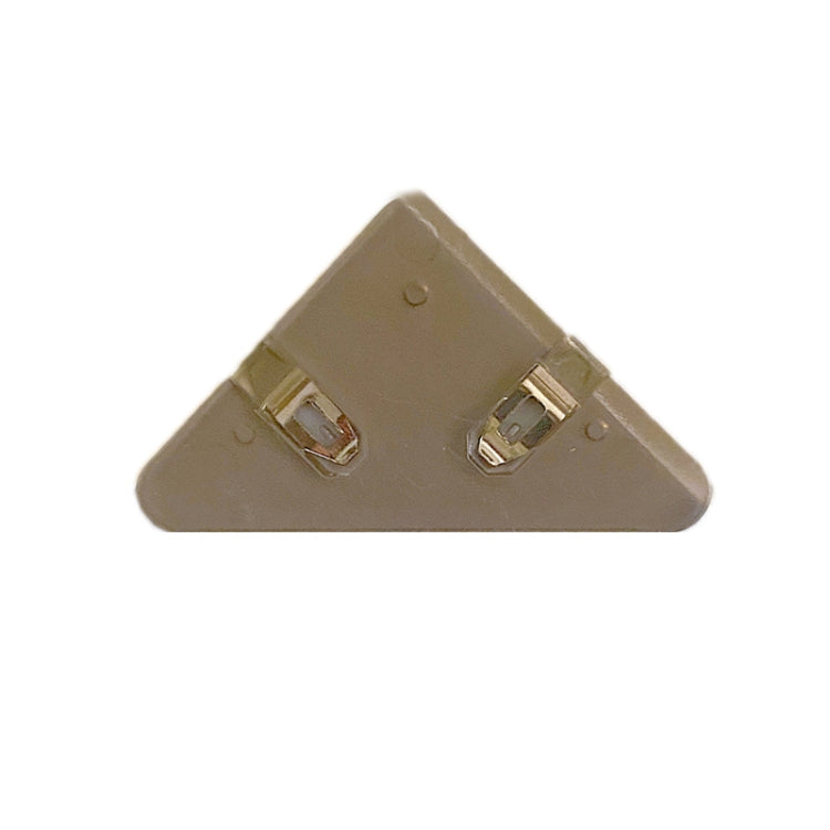 14 PCS Student Test Paper Storage Triangle Book Edge Clip, Transparent White, Transparent Black, Transparent Blue, Transparent Yellow, Transparent Red, Transparent Pink, Solid Pink, Solid Blue, Solid yellow / triplayer, Solid Black Transparent Black