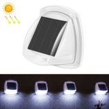 8 LED Outdoor Solar Courtyard Waterproof Wall Light, White Light, Warm Light