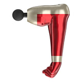 USB Arm Shape Muscle Relaxation Fascia Gun, Red, Blue, Black Red