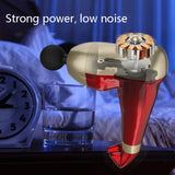 USB Arm Shape Muscle Relaxation Fascia Gun, Red, Blue, Black