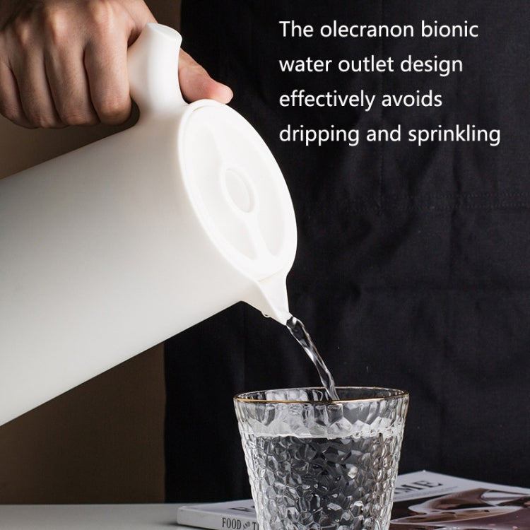 1297 Household Large-Capacity Glass Insulation Kettle, Green, White, Coffee, Black, Red