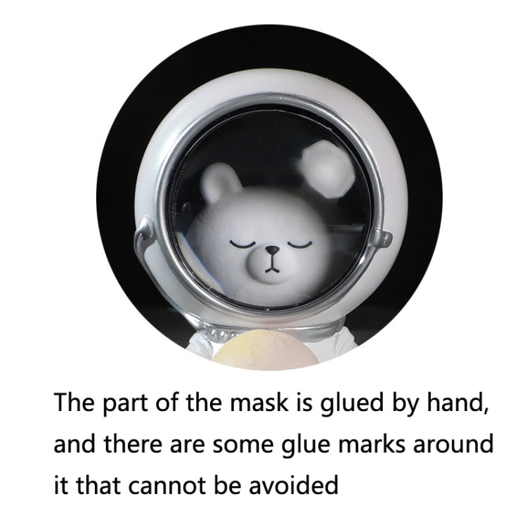 W1153 Resin Planet Night Light Home Decorations, Style:, Silver Star, Golden Star, Puppy Astronaut, Kitten Astronaut, Bear Astronaut