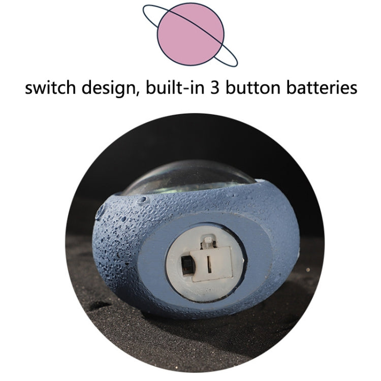 W1153 Resin Planet Night Light Home Decorations, Style:, Silver Star, Golden Star, Puppy Astronaut, Kitten Astronaut, Bear Astronaut