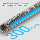 Bebird T15 Smart Visible Luminous Ear Pick Set, Star Black, Dawn White, Sky Lake Green