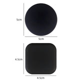 Silent Anti-Collision Silicone Pad For Door Handle, Size: 5cm Round Black, 5cm Round Green, 4.5cm Square Gray, 4.5cm Square Pink, 4.5cm Square Green, 4.5cm Square White, 4.5cm Square Black