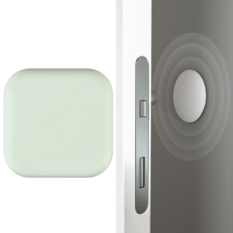 Silent Anti-Collision Silicone Pad For Door Handle, Size: 5cm Round Black, 5cm Round Green, 4.5cm Square Gray, 4.5cm Square Pink, 4.5cm Square Green, 4.5cm Square White, 4.5cm Square Black