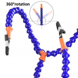 SN5BK-USB 4-Clawed Lamp Adjustable Desktop Soldering Station, SN5BK-USB(Black), SN5BK-USB(Blue)