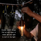 Camping Tent Pull-switch Atmosphere Night Light, Style:, Circular Cone