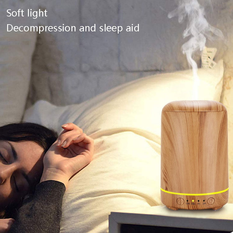 STB-105 Wood Grain Aromatherapy USB Air Purifier, Light Wooden Grain, Dark Wooden Grain