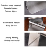 304 Stainless Steel Hamburger Manual Meat Press, Circular, Square