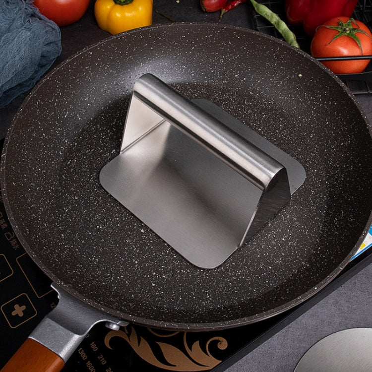 304 Stainless Steel Hamburger Manual Meat Press, Circular, Square