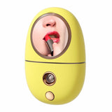 Q801A Makeup Mirror Spray Moisturizing Device, White, Yellow, Pink, Green