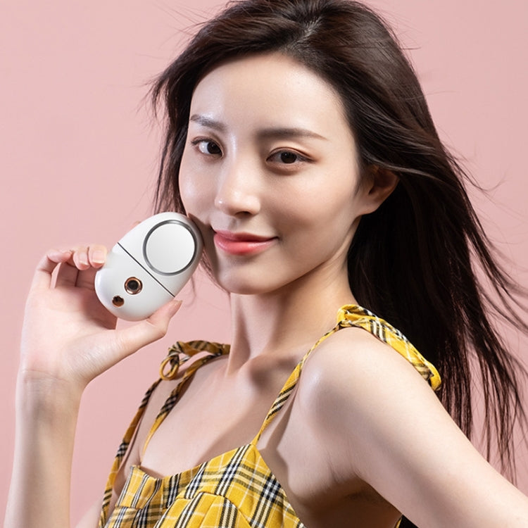 Q801A Makeup Mirror Spray Moisturizing Device, White, Yellow, Pink, Green