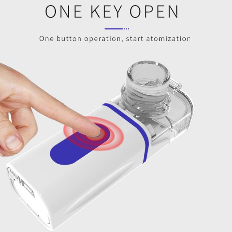 N3S Home Medical Mini Compression Ultrasonic Nebulizer, Blue, Gray, Green, Orange