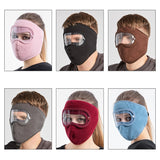 2 PCS XBG-9123 Pellets Riding Windproof HD Goggles Anti-Fog Mask