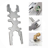 H-Type Multifunctional Socket Bathroom Install Faucet Wrench, H-Type Wrench