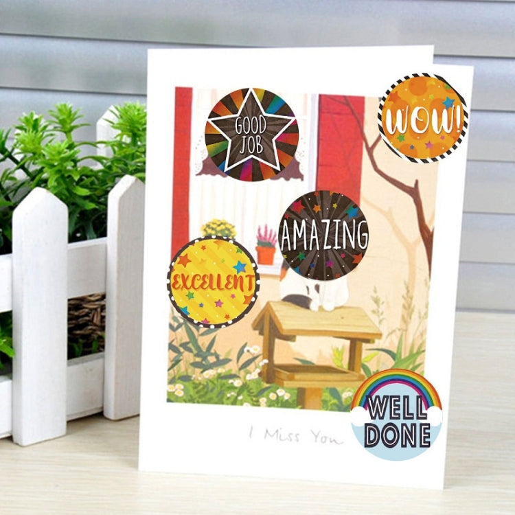 Children Gift Box Packaging Stickers Envelope Ssealing Stickers, A-261 Stickers