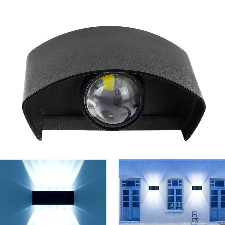 Garden Aluminum Double Head Wall Light, 2 LEDs, 4 LEDs, 6 LEDs, 8 LEDs, 10 LEDs, 12 LEDs