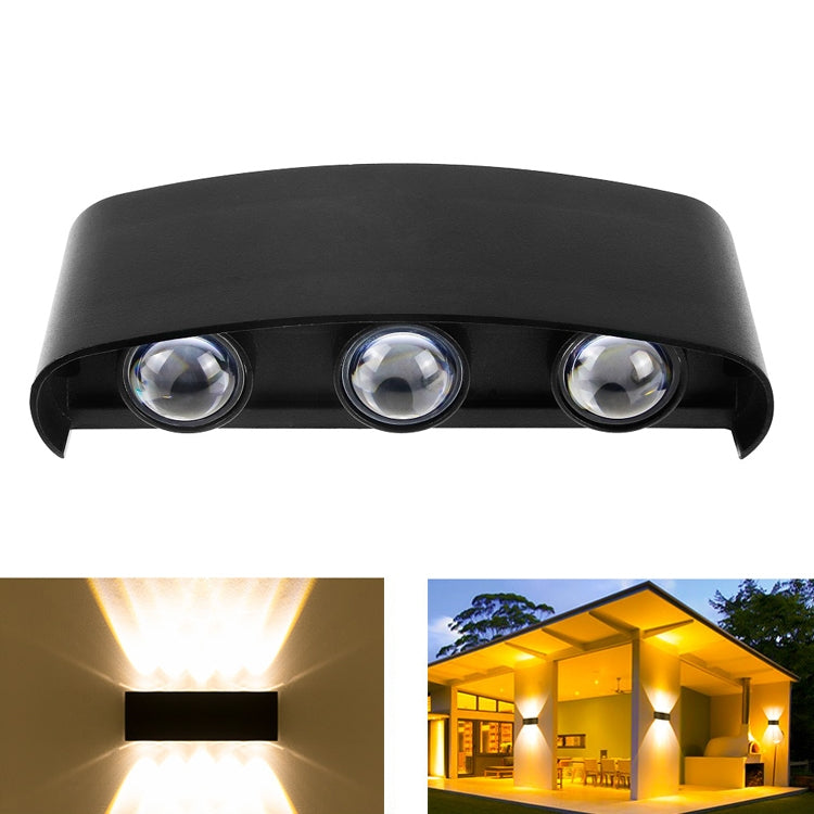 Garden Aluminum Double Head Wall Light, 2 LEDs, 4 LEDs, 6 LEDs, 8 LEDs, 10 LEDs, 12 LEDs