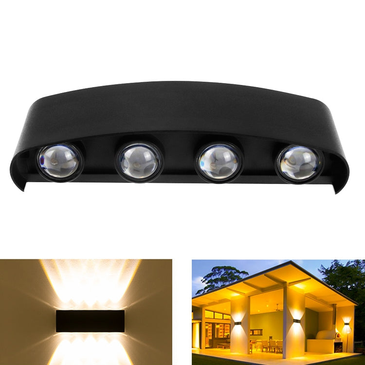 Garden Aluminum Double Head Wall Light, 2 LEDs, 4 LEDs, 6 LEDs, 8 LEDs, 10 LEDs, 12 LEDs