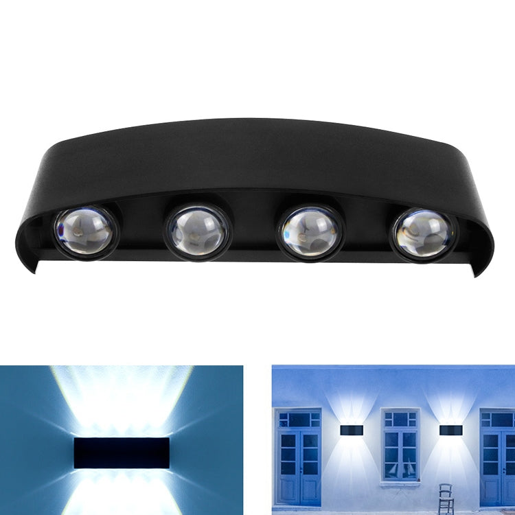 Garden Aluminum Double Head Wall Light, 2 LEDs, 4 LEDs, 6 LEDs, 8 LEDs, 10 LEDs, 12 LEDs