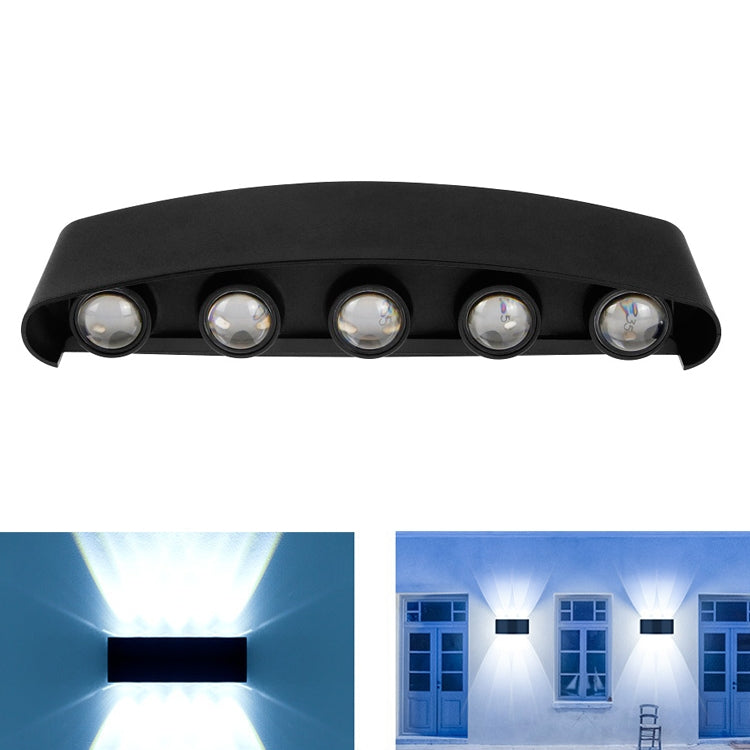 Garden Aluminum Double Head Wall Light, 2 LEDs, 4 LEDs, 6 LEDs, 8 LEDs, 10 LEDs, 12 LEDs
