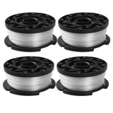 4 In 1 Nylon Grass Rope Mowing Line For BLACK+DECKER Lawn Mowers, 4 PCS