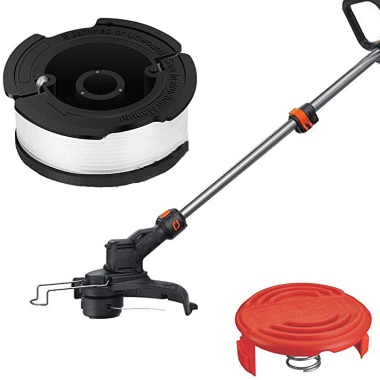 4 In 1 Nylon Grass Rope Mowing Line For BLACK+DECKER Lawn Mowers, 4 PCS