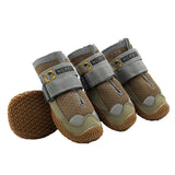 4 PCS / Set HCPET Dog Shoes Breathable Net Dog Shoes, No.1 4cm, No.2 4.5cm, No.3 5cm, No.4 5.5cm, No.5 6cm, No.6 6.5cm, No.7 7cm, No.8 7.5cm