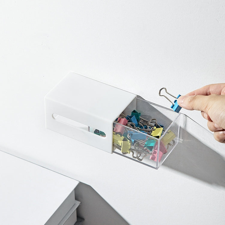 Left And Right Pull Wall Hanging Drawer Box Transparent Storage Box, Wall Hanging Drawer Box