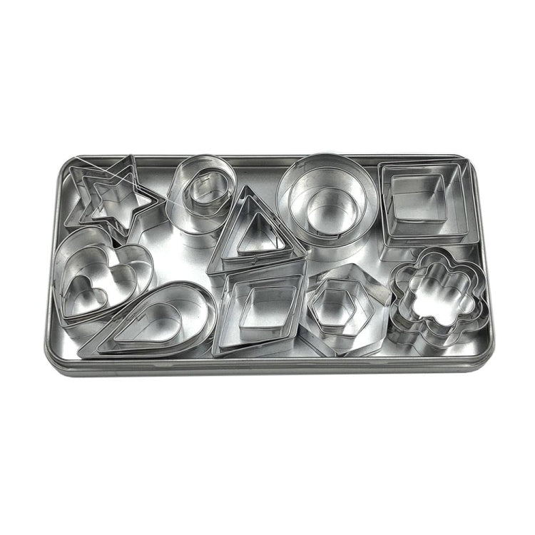 Stainless Steel Biscuit Mold, 30 PCS / Set, 27 PCS / Set