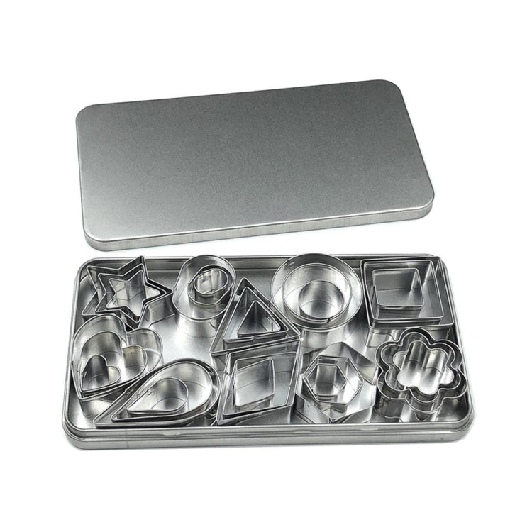 Stainless Steel Biscuit Mold, 30 PCS / Set, 27 PCS / Set