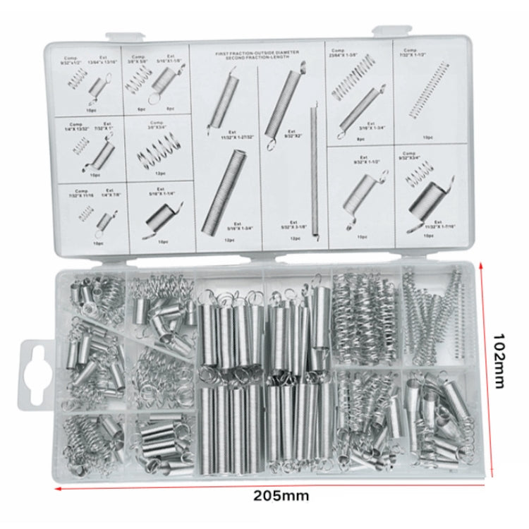 7024 Multi-Purpose Hardware Accessories Spring Set, 200 PCS / Set