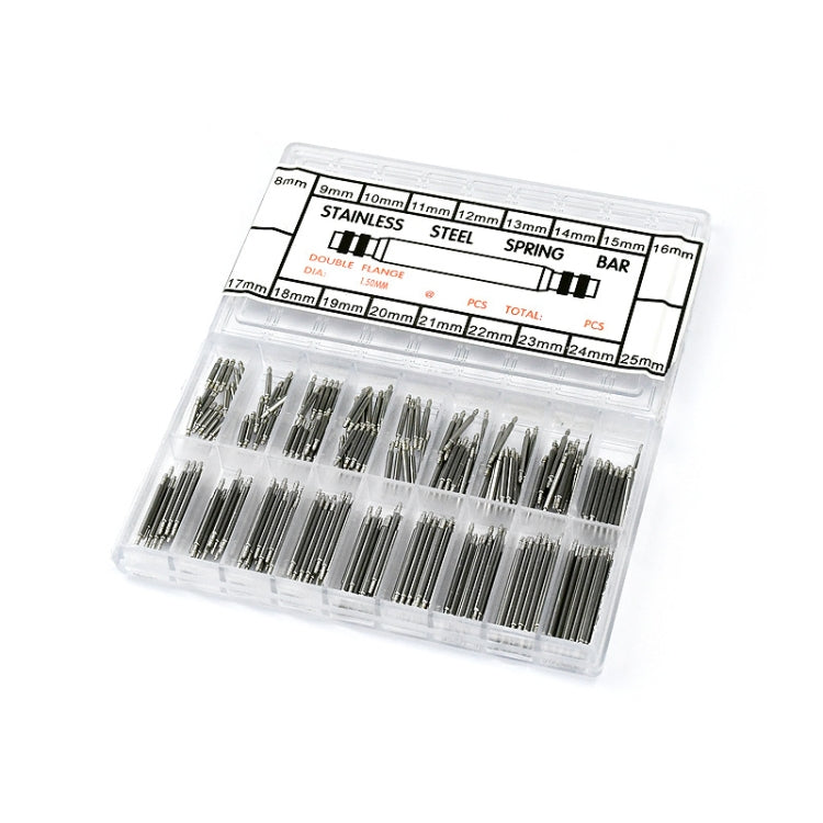 270 PCS / Box C015 8-25mm Stainless Steel Seamless Box Packing Spring Bar, 180 PCS / Box C014 8-25mm, 270 PCS / Box C015 8-25mm, 360 PCS / Box C016 8-25mm 270 PCS Box C015 8-25mm