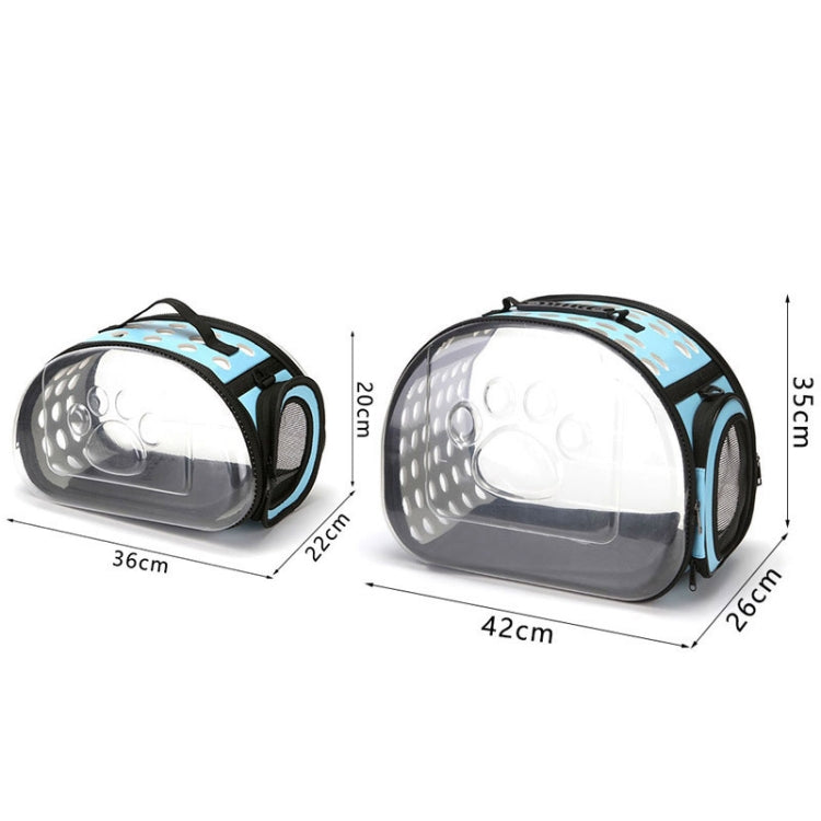 Pet Transparent Space Capsule Outing Package, Size:, Small, Large