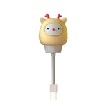 Cartoon USB Power Mini Night Light, Direct Plug-in, Remote Control Version