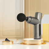 JM-09 Brushless Mini Massage Vibration Fascia Gun, Grey, White, Red