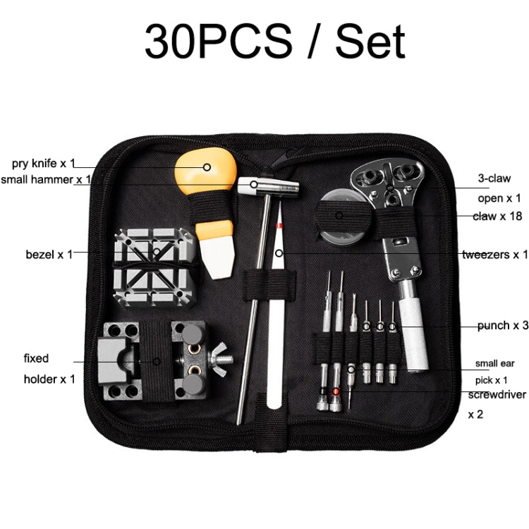 Watch Repair And Disassembly Tool Set, 30 PCS / Set, 31 PCS / Set, 36 PCS / Set, 39 PCS / Set, 148 PCS / Set, 149 PCS / Set, 404 PCS / Set, 406 PCS / Set