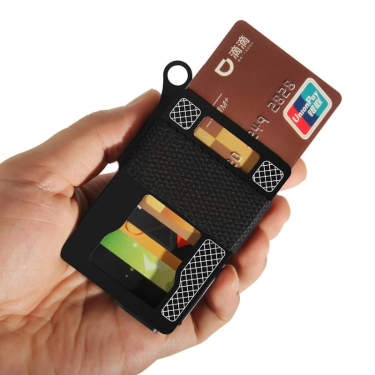 Metal Fabric Credit Card Holder Men Wallets, Card Holder